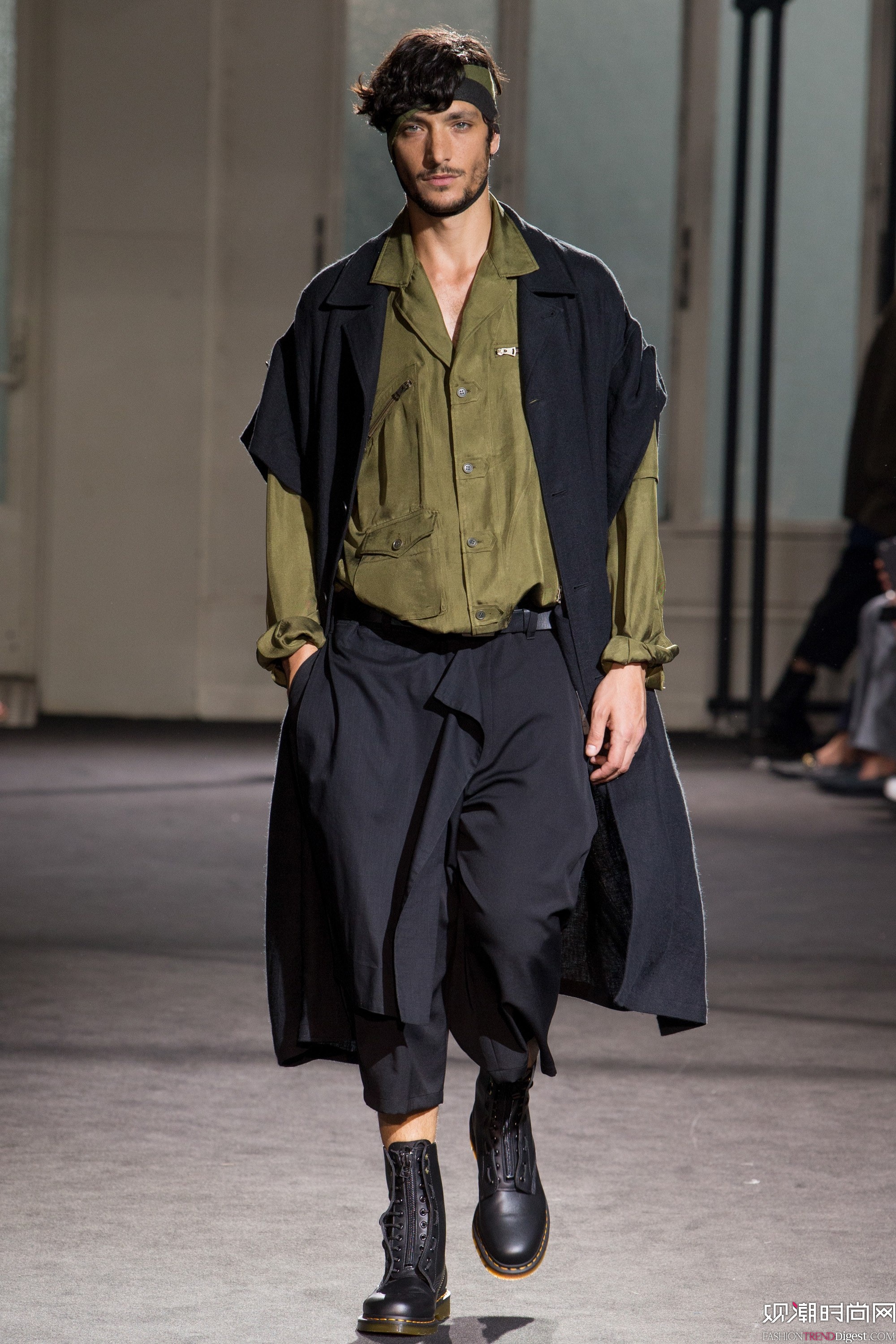 Yohji Yamamoto 2017װϵаʱװܸͼƬ