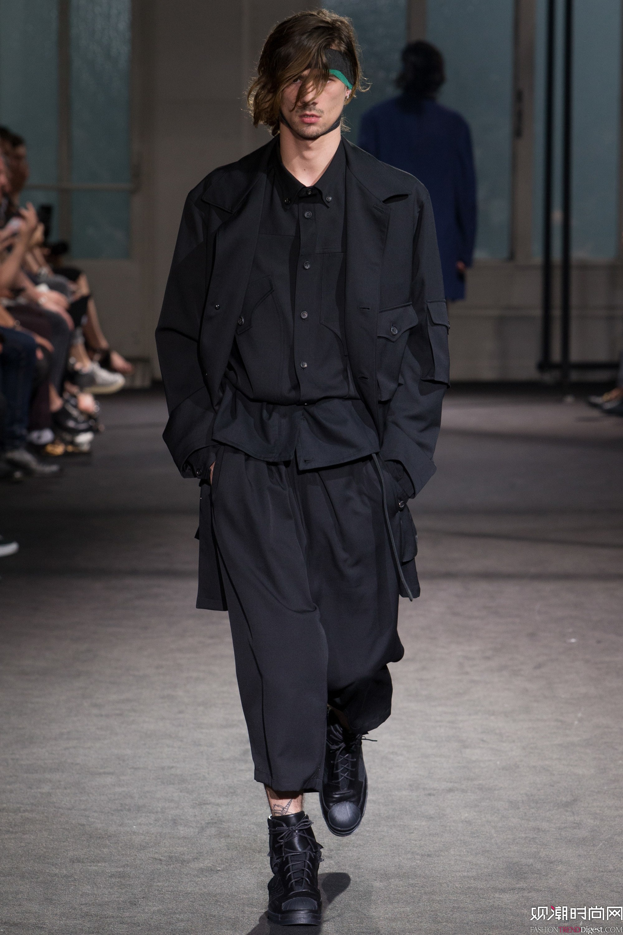 Yohji Yamamoto 2017װϵаʱװܸͼƬ