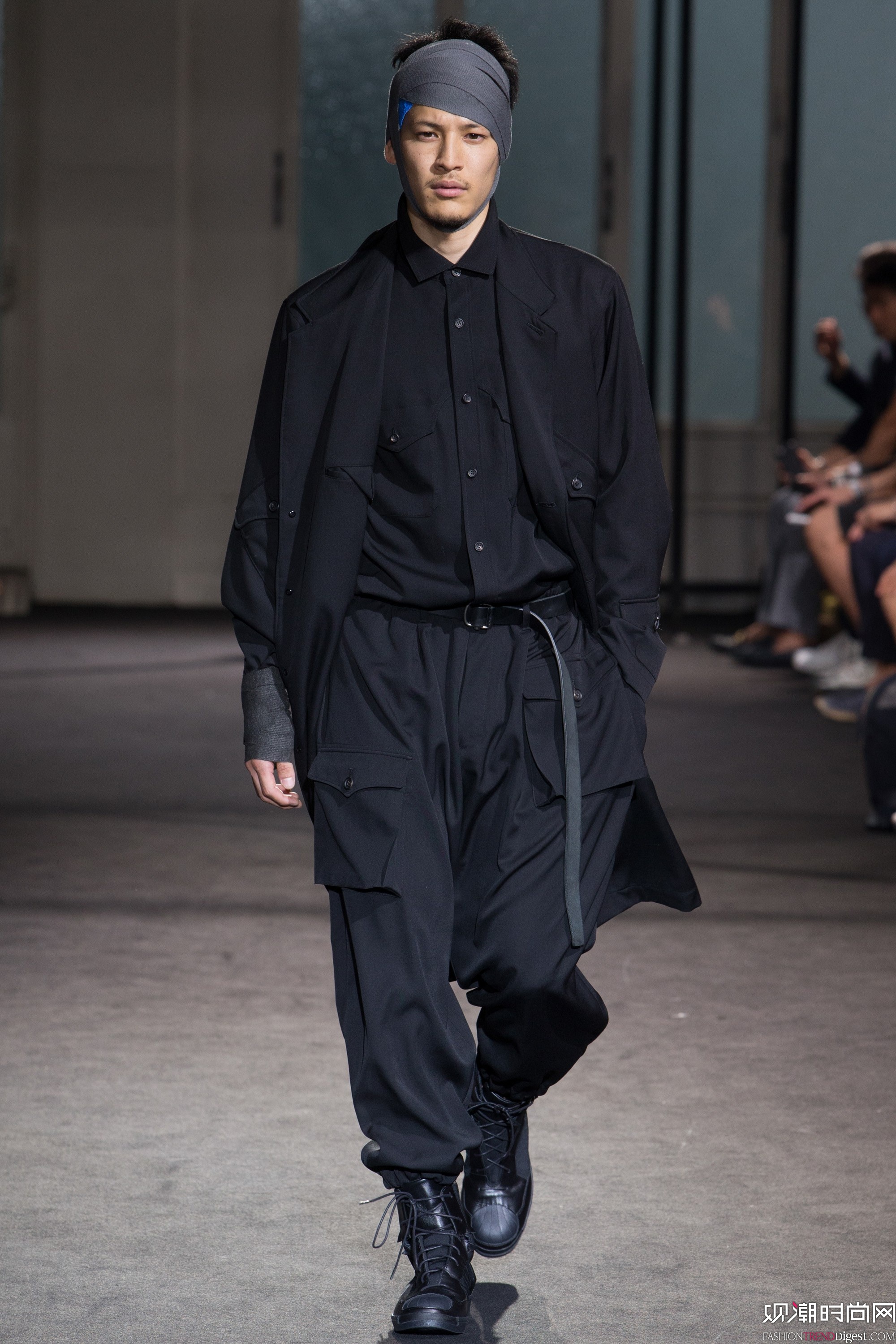 Yohji Yamamoto 2017װϵаʱװܸͼƬ