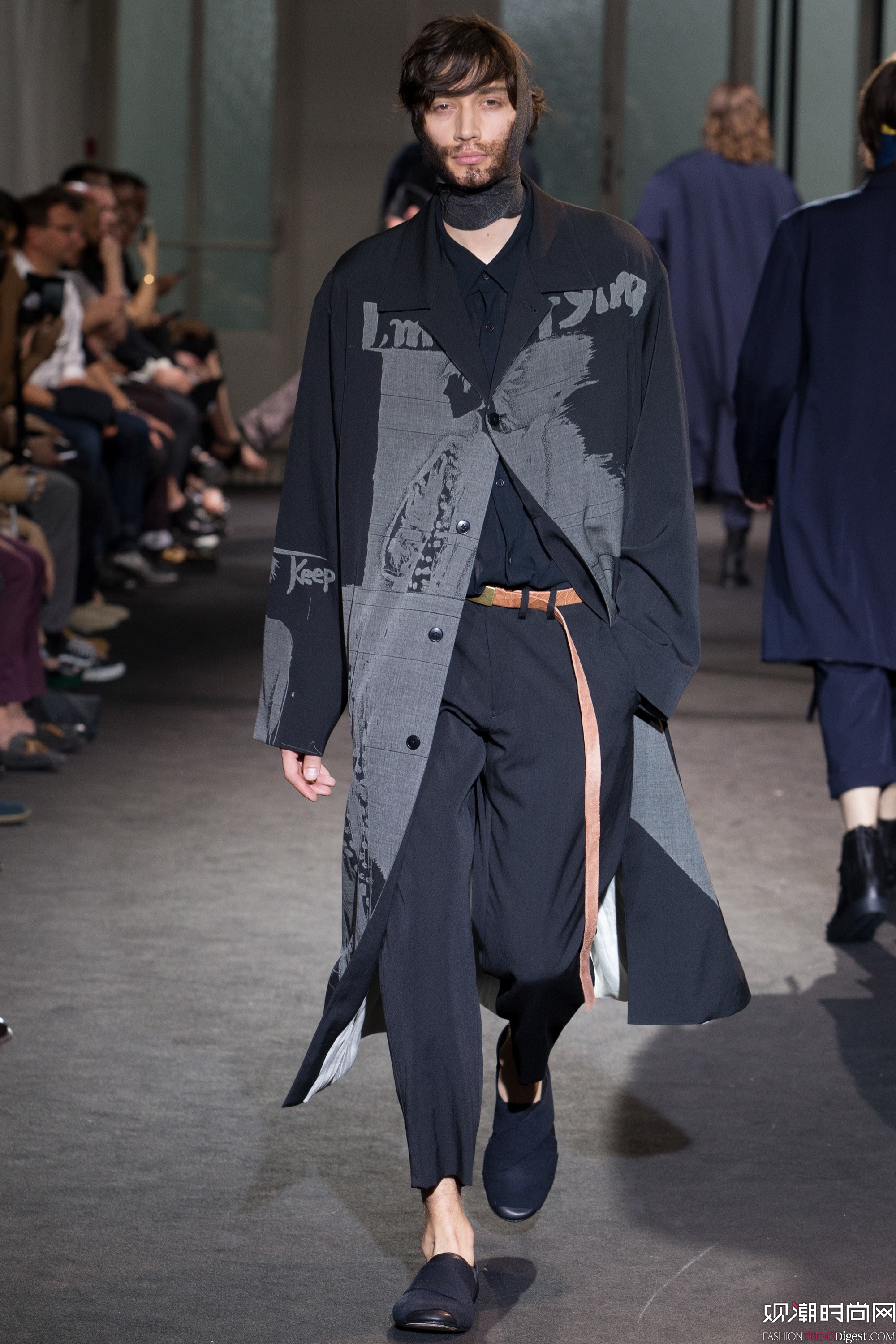 Yohji Yamamoto 2017װϵаʱװܸͼƬ