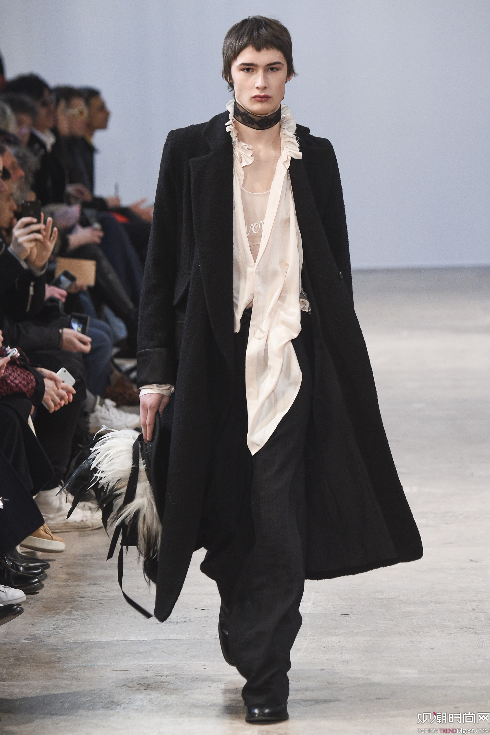 Ann Demeulemeester 2017����ϵ���㳡����ͼƬ