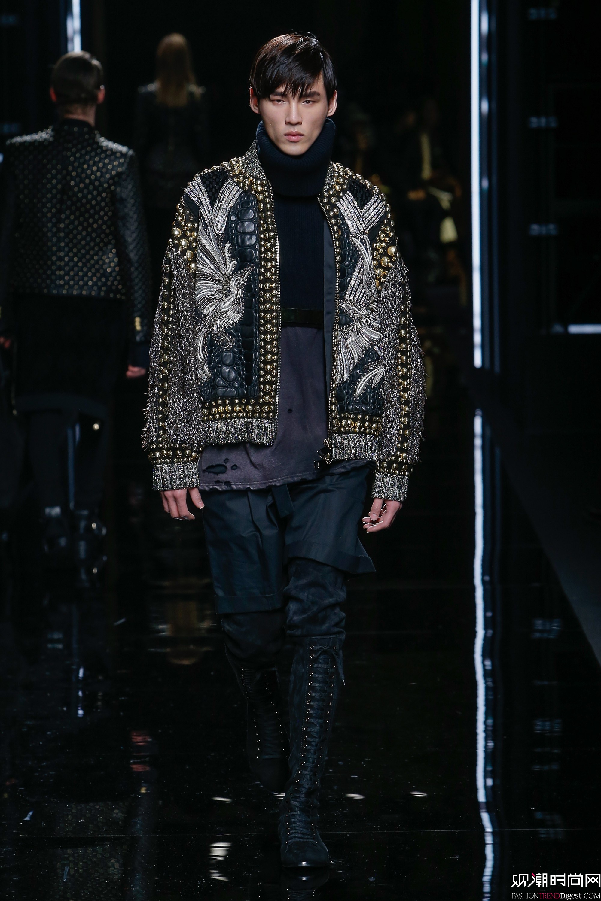 Balmain 2017ﶬװϵ㳡ͼƬ