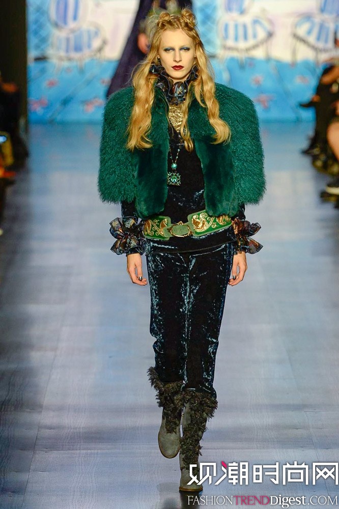 Anna Sui 2017ﶬϵ㳡ͼƬ