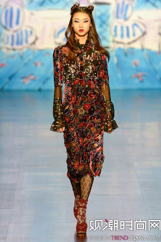 Anna Sui 2017ﶬϵ㳡ͼƬ