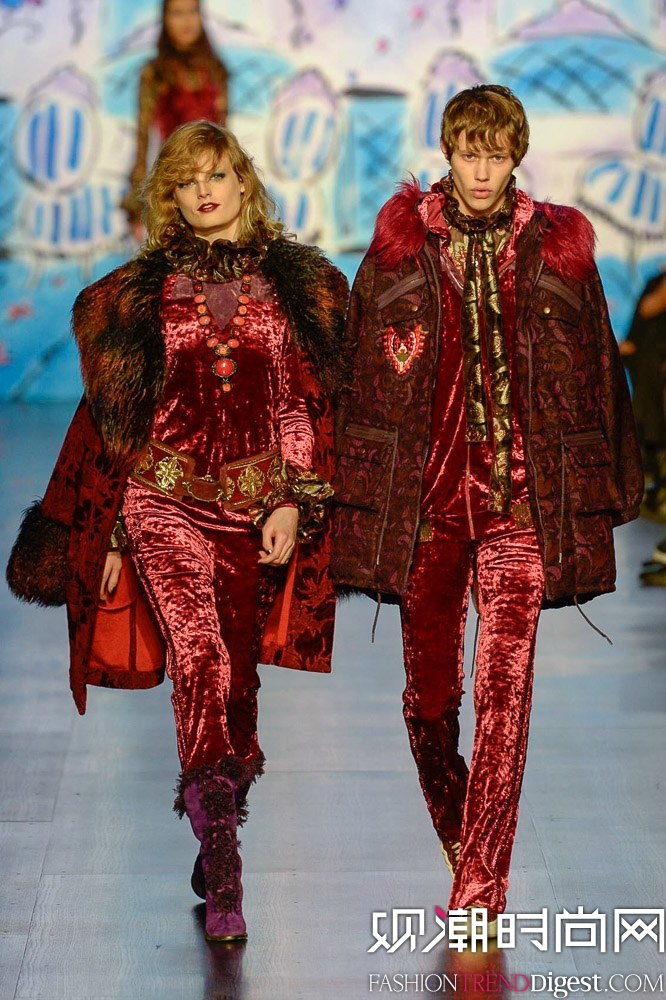 Anna Sui 2017ﶬϵ㳡ͼƬ