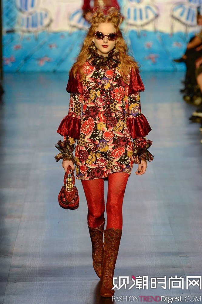 Anna Sui 2017ﶬϵ㳡ͼƬ