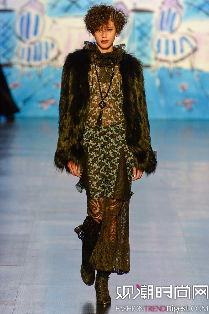 Anna Sui 2017ﶬϵ㳡ͼƬ