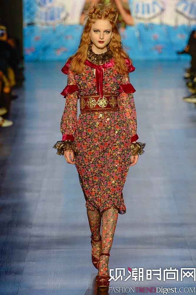 Anna Sui 2017ﶬϵ㳡ͼƬ