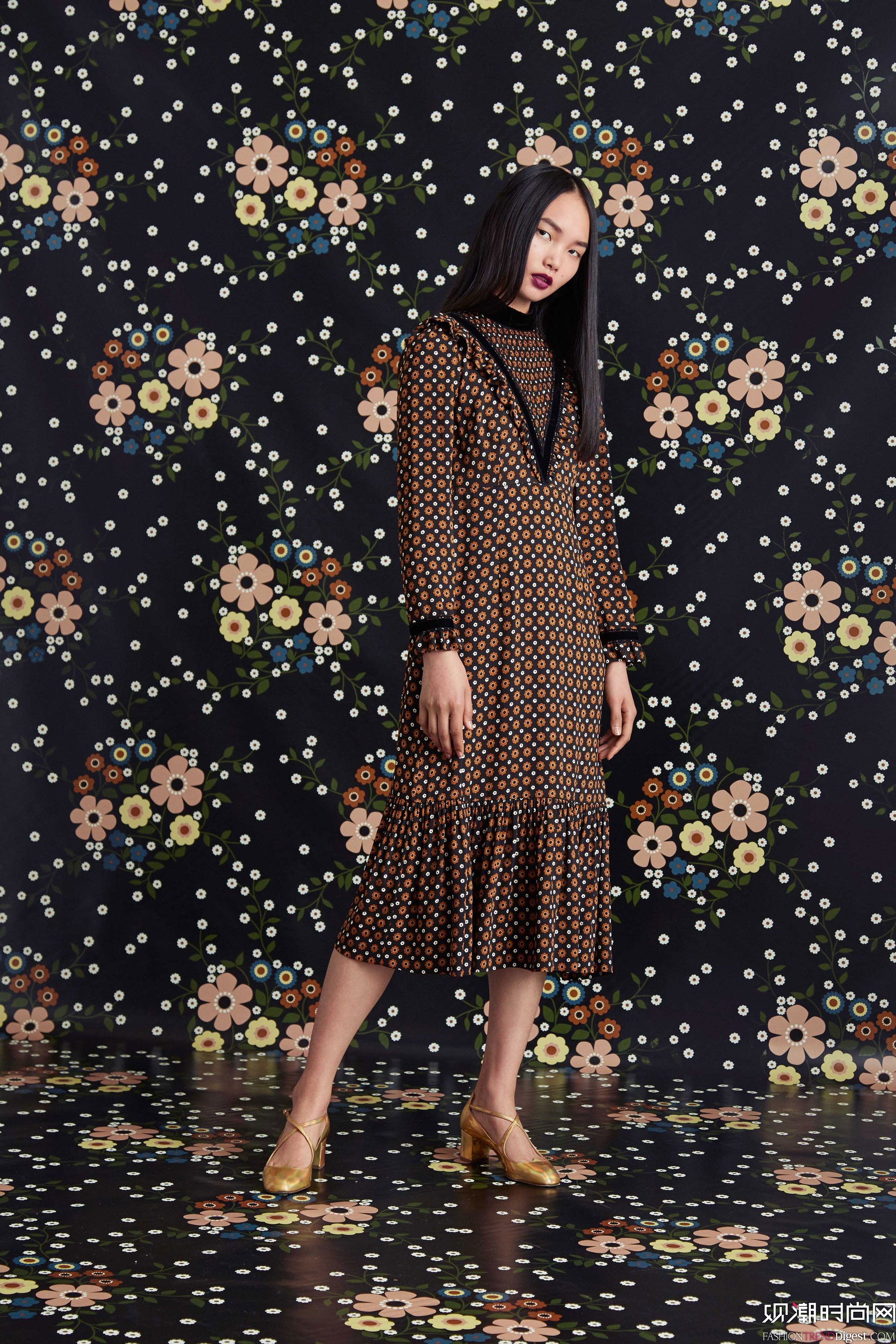 Orla Kiely 2018紺ϵlookbookDƬ