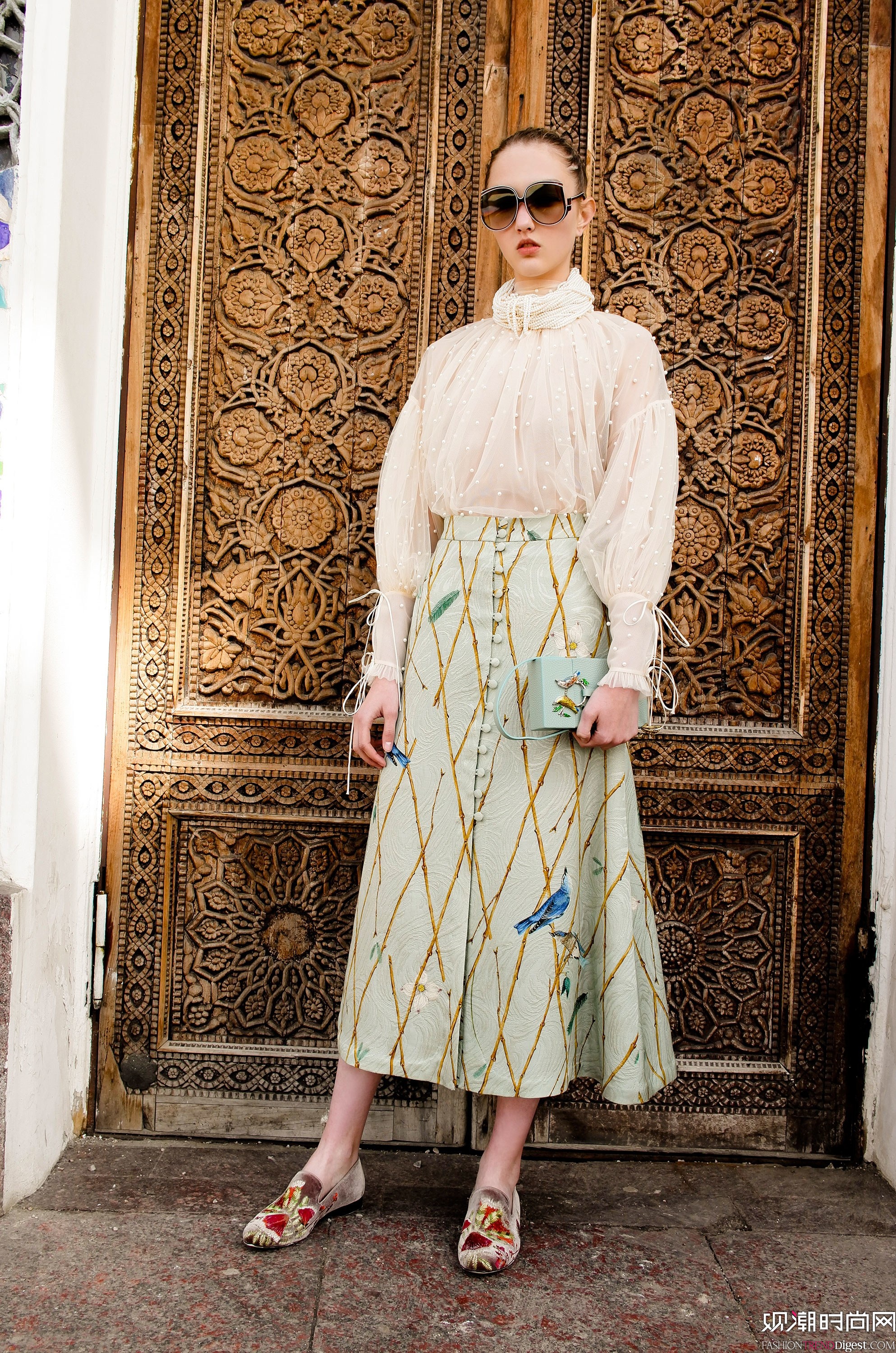 Alena Akhmadullina 2018紺ϵlookbookDƬ