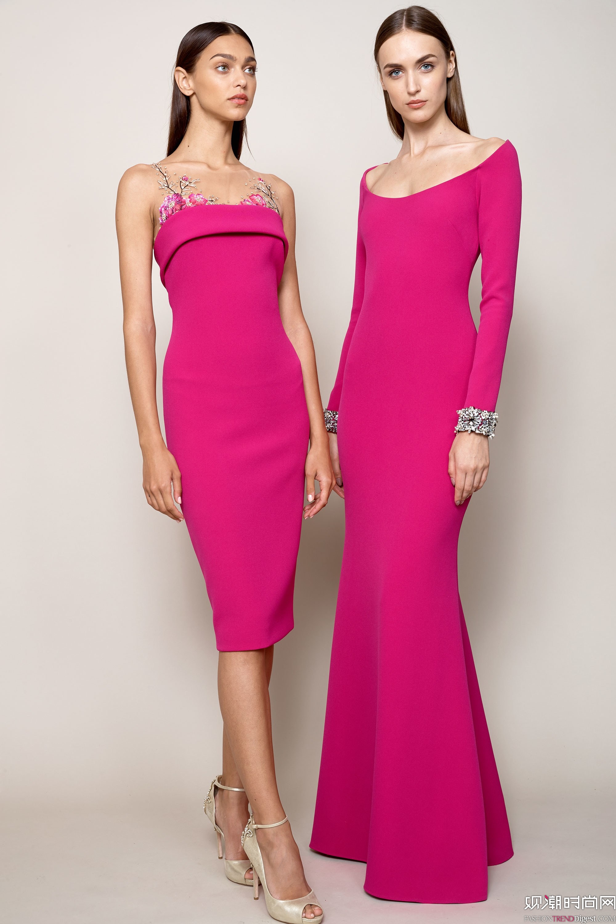 Badgley Mischka 2018紺ϵLookBookDƬ