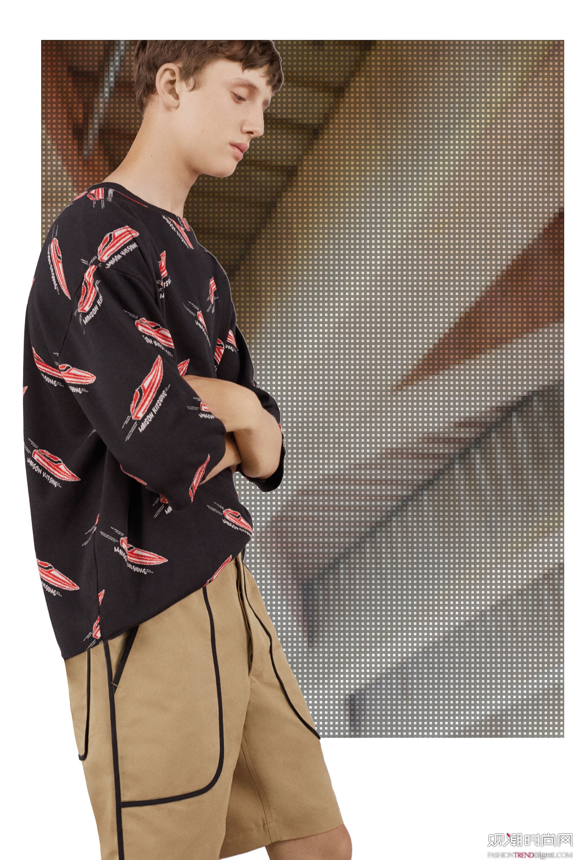 Maison Kitsun 2018ϵLookBookDƬ