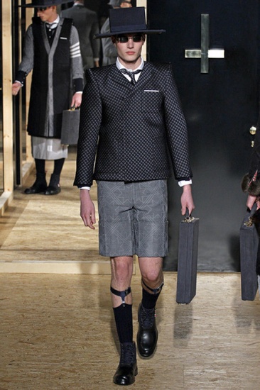 Ϸʱ Thom Browne 2013ﶬʿ۾ϵ