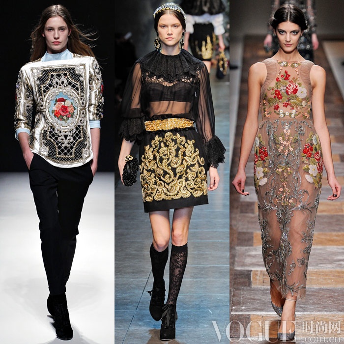 Balmain / Dolce & Gabbana / Valentino