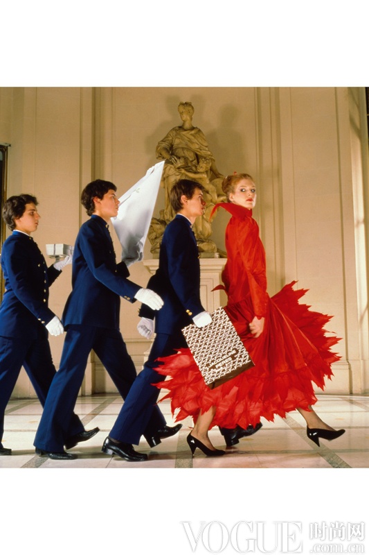 ģAndrea HolterhoffMeuriceƵķһƬ1979ꡣ<br/><br>
ͼƬCorbis/? Norman Parkinson Ltd