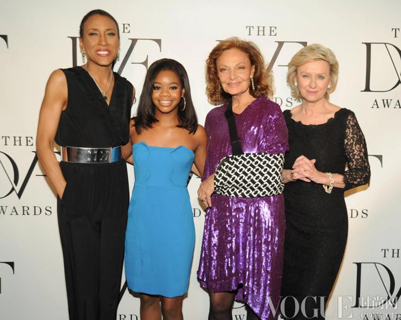 Robin Roberts, Gabrielle Douglas, Diane von Furstenberg, Tina Brown