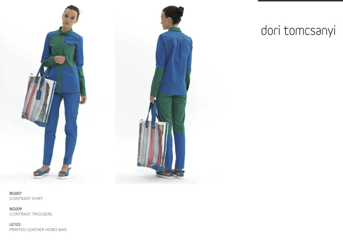 DORI TOMCSANYI 2014LOOKBOOKDƬ