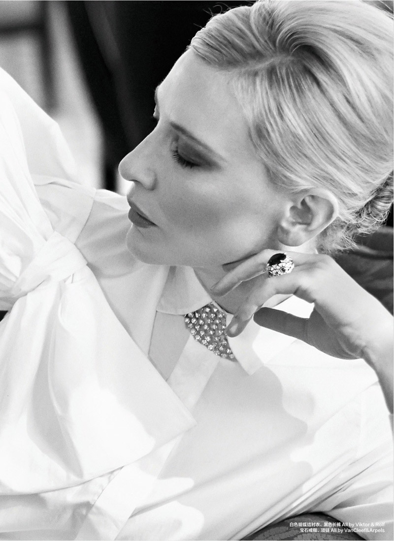 CATE BLANCHETT 登上中国版《HARPER’S BAZAAR》2013年11月刊