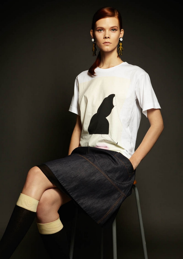 Romina Quiros for MARNI  2013ϵLookbookDƬ