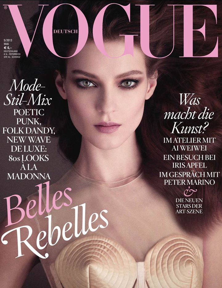 Kati Nescher演绎德国版《Vogue》2013年5月号