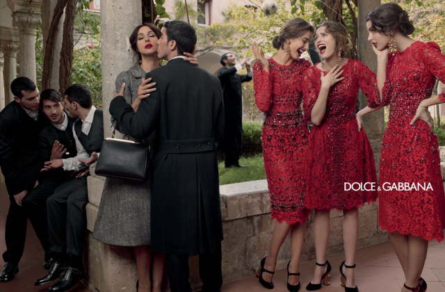 Dolce & Gabbana 2013秋冬女装系列广告