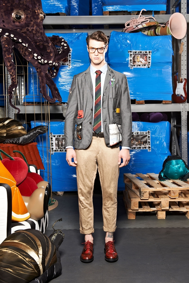 SIMONE NOBILI & ANDY WALTERSMOSCHINO 2014װLookbookͼƬ