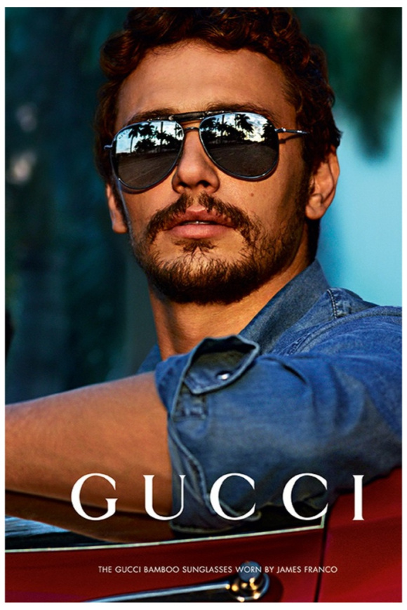 JAMES FRANCO演繹GUCCI 2013秋冬男裝眼鏡廣告