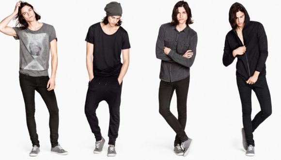 MILES MCMILLAN & SEBASTIAN SAUVE演绎H&M Divided 2013年7月男装Lookbook