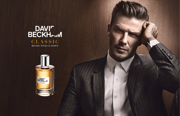 David Beckham 首度推出个人香水Classic广告
