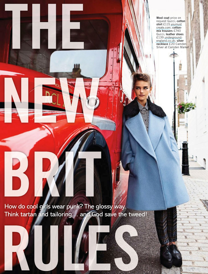 Walter Chin为《Glamour》九月刊拍摄《The New Brit Rules》特辑 图1