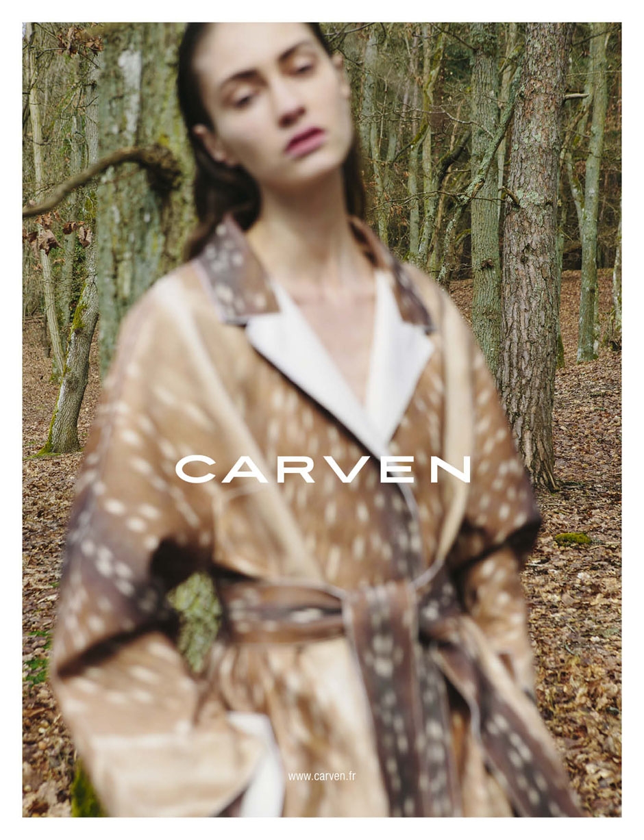 Carven 2013秋冬女装广告高清图片