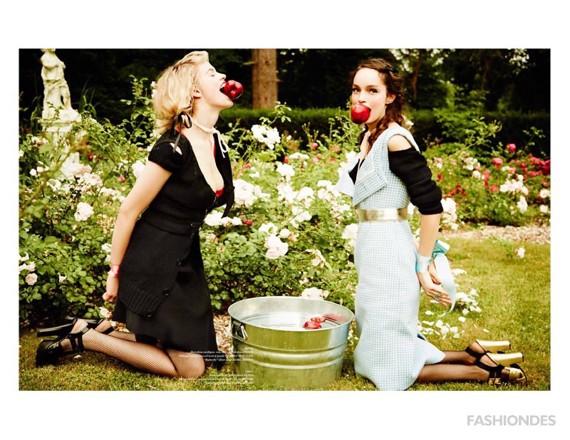 Ellen von Unwerth for  Vs. MagazineDƬ