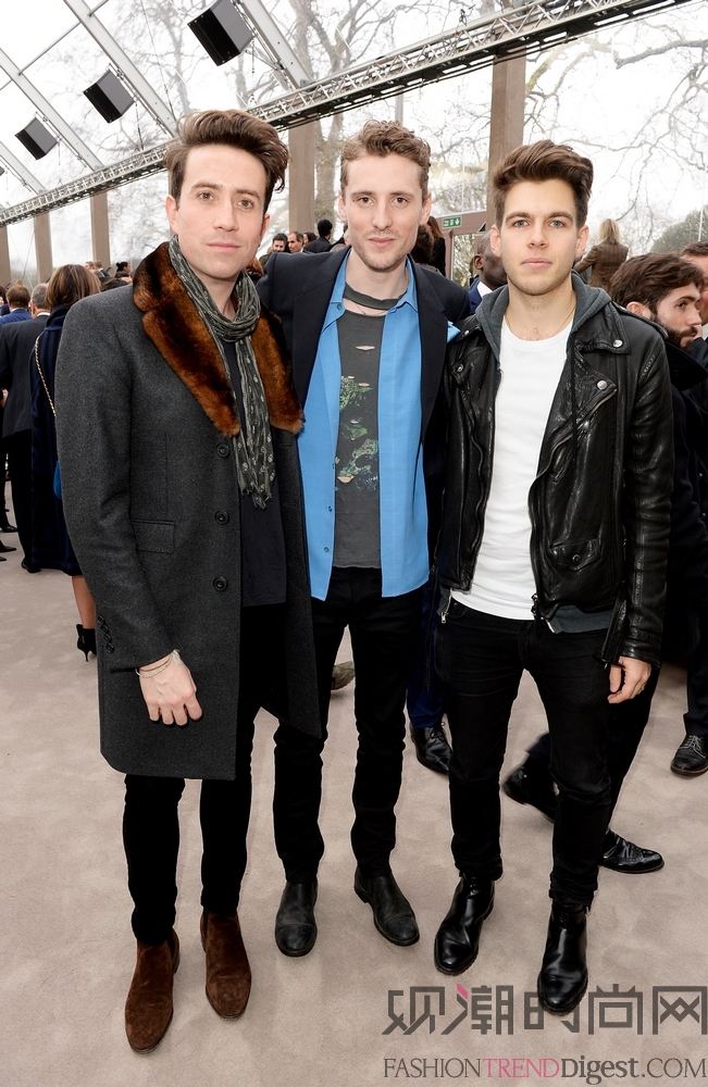 BURBERRY 2014秋冬男裝系列“畫家的旅程”亮相倫敦時裝周 陳坤二度受邀現場助陣高清圖片