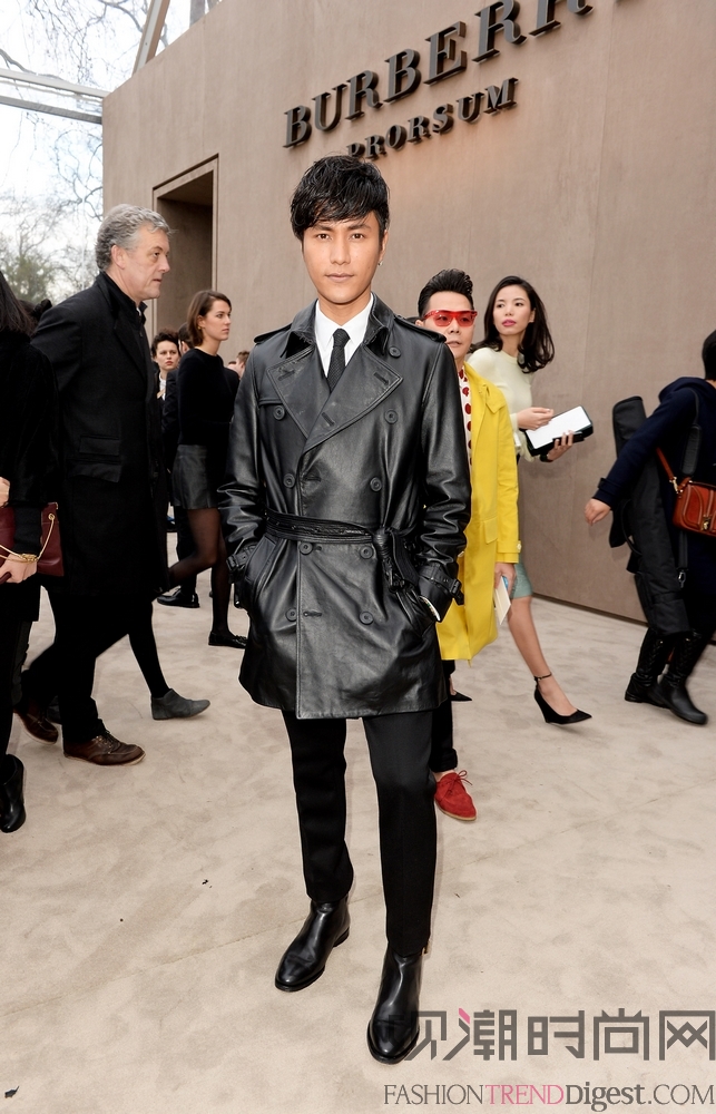 BURBERRY 2014秋冬男裝系列“畫家的旅程”亮相倫敦時裝周 陳坤二度受邀現場助陣高清圖片