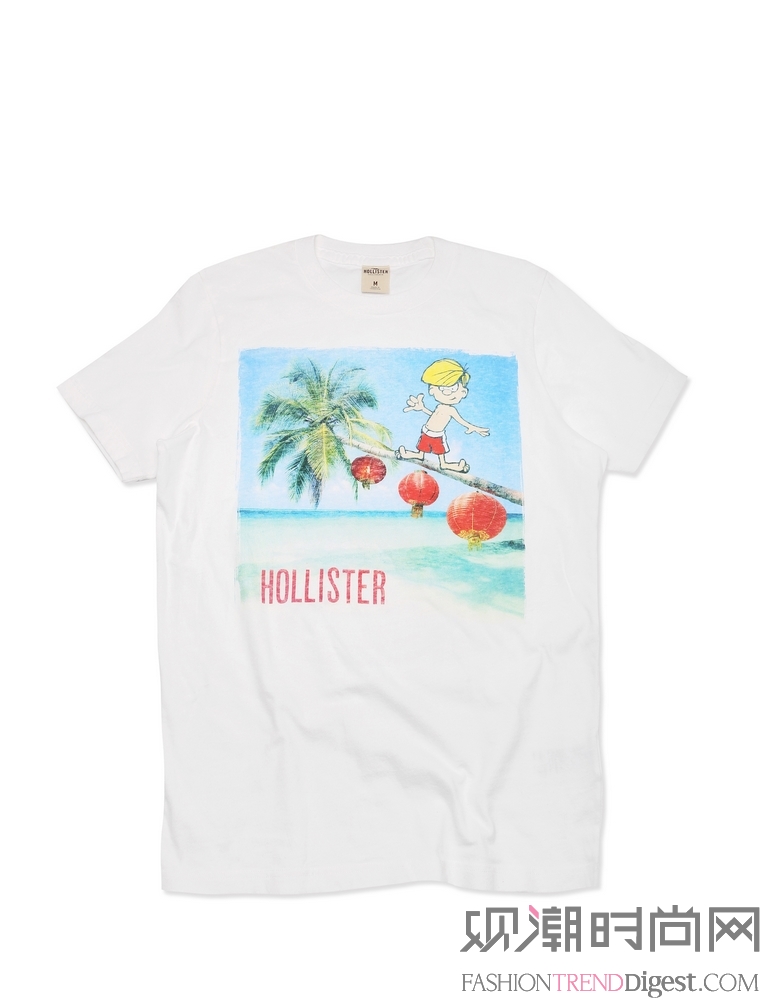 Hollister 2014 新年限量T恤