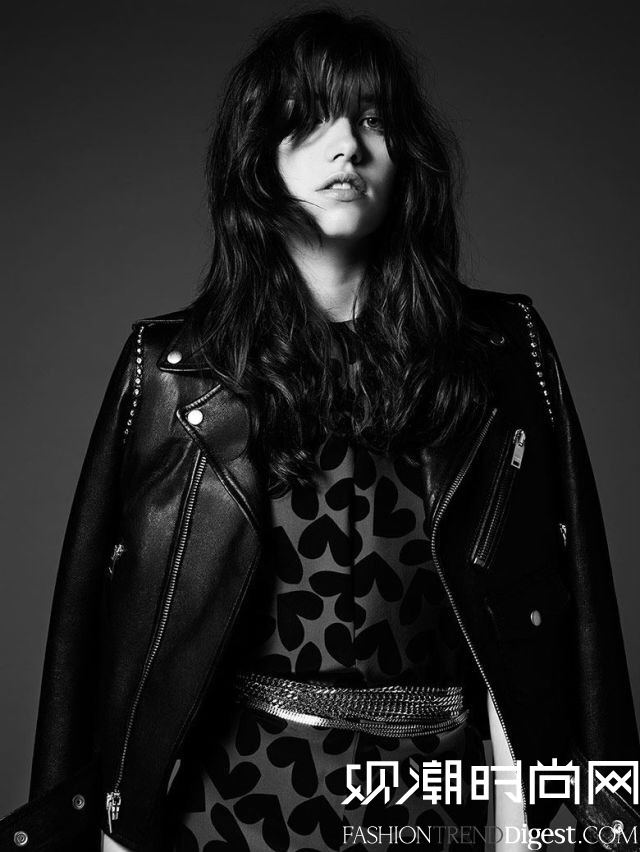 新生代超模Grace Hartzel迷人演绎Saint Laurent 2014 早秋广告