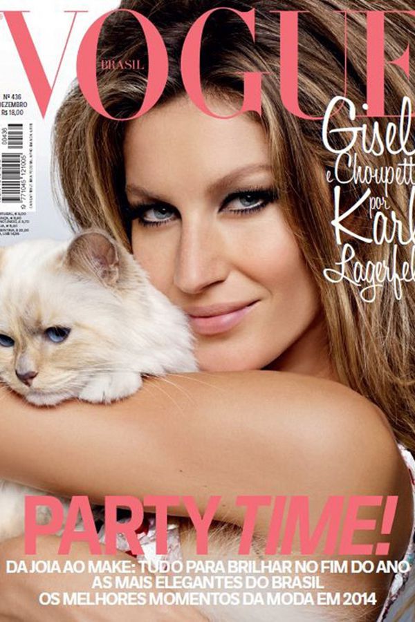 Gisele Bundchen登上巴西版《Vogue》2014年12月刊封面