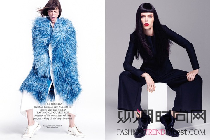 ģ Coco RochaԽϰ桶Elle201412ºŷͼƬ