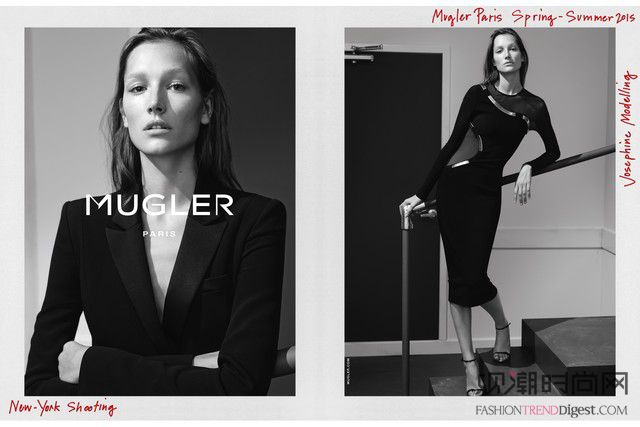 Mugler 2015春夏系列广告