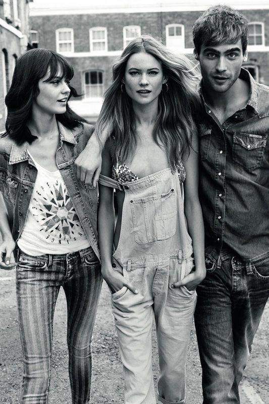 Behati Prinsloo代言Pepe Jeans London2014春夏系列广告