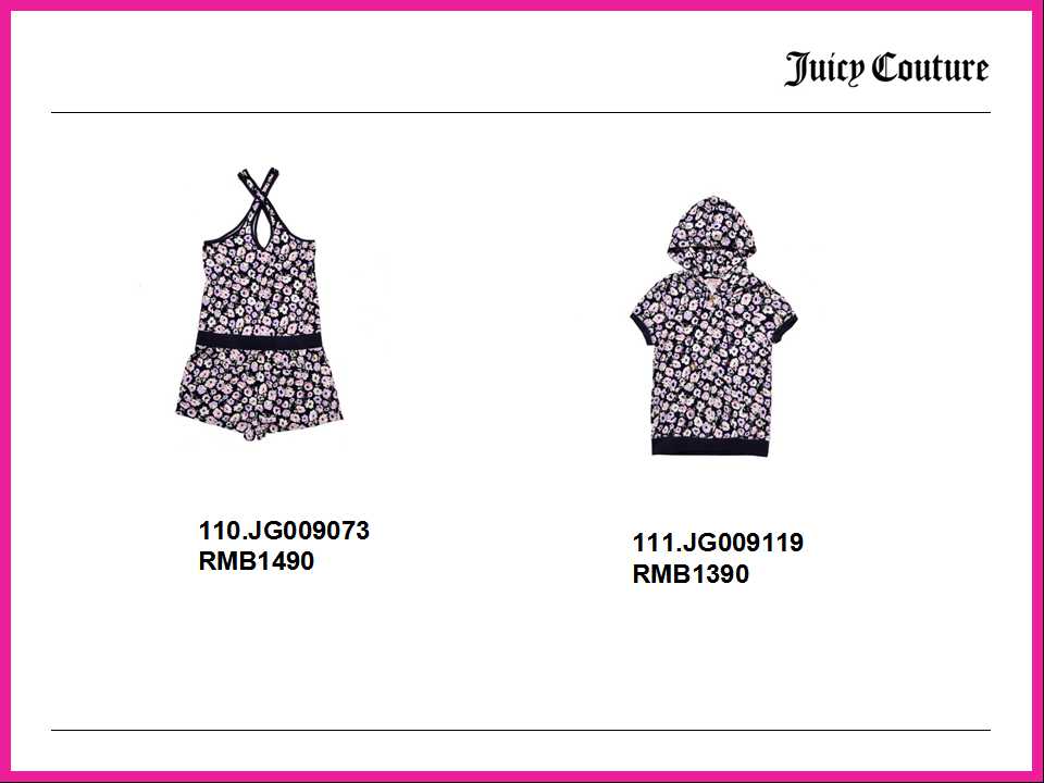 Juicy Couture 2014 ŮװϵƷ¼ͼƬ