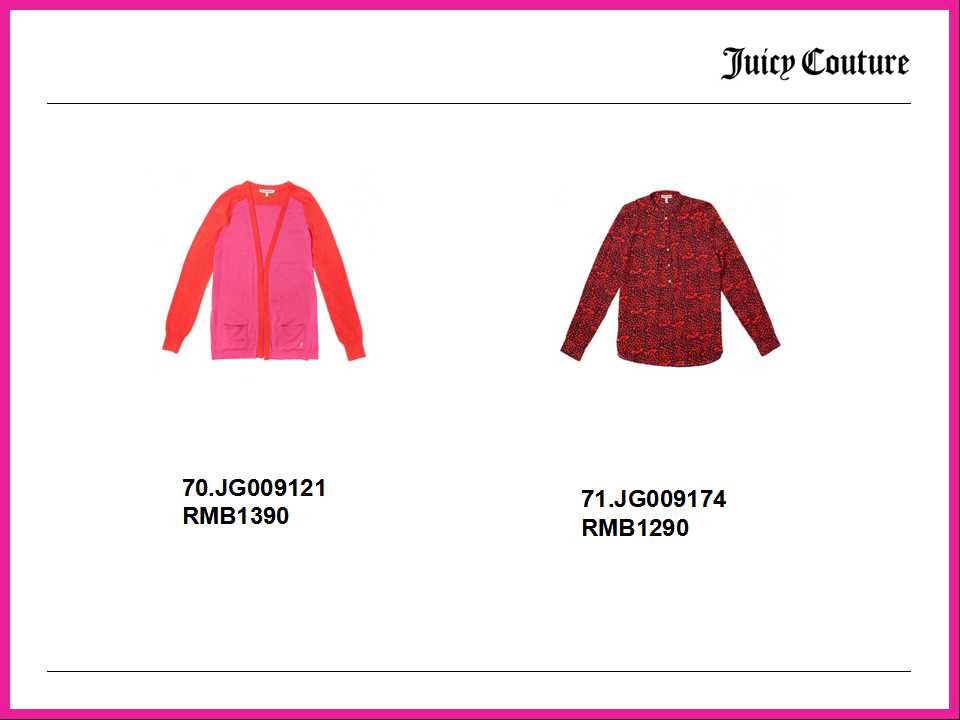 Juicy Couture 2014 ŮװϵƷ¼ͼƬ