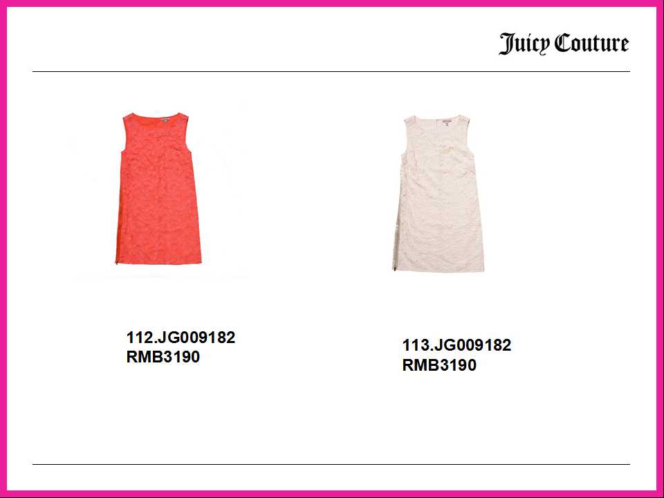 Juicy Couture 2014 ŮװϵƷ¼ͼƬ