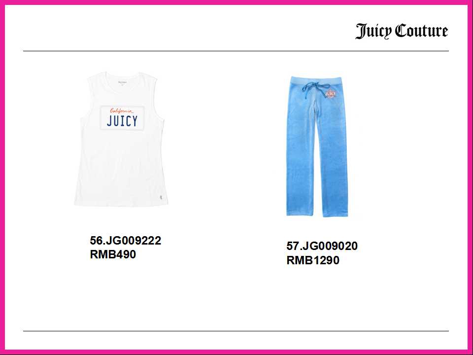 Juicy Couture 2014 ŮװϵƷ¼ͼƬ