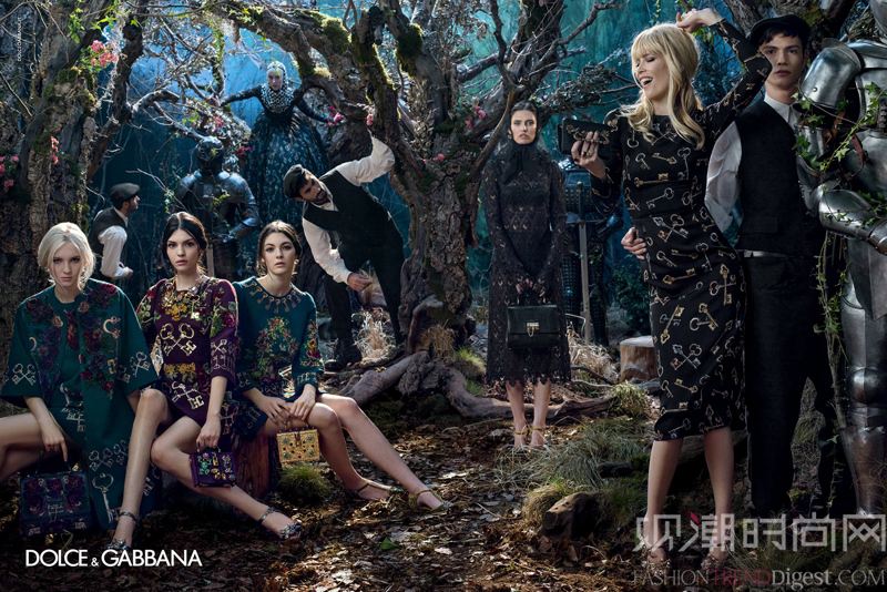 Dolce & Gabbana 2014秋冬女装广告