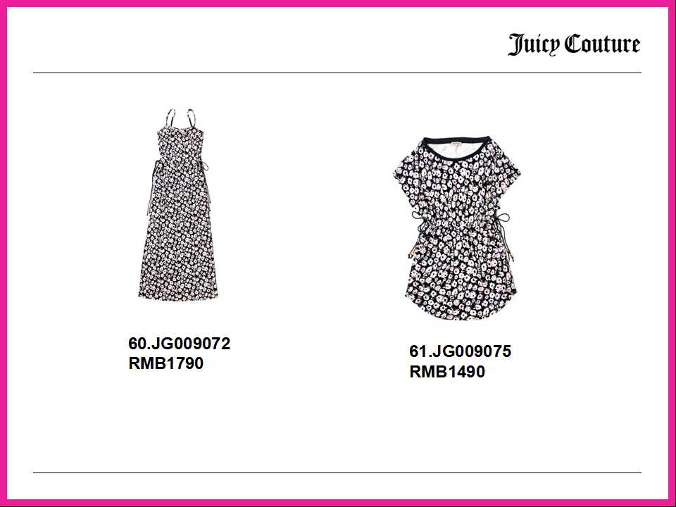 Juicy Couture 2014 ŮװϵƷ¼ͼƬ