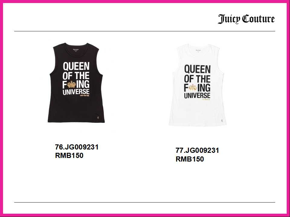 Juicy Couture 2014 ŮװϵƷ¼ͼƬ