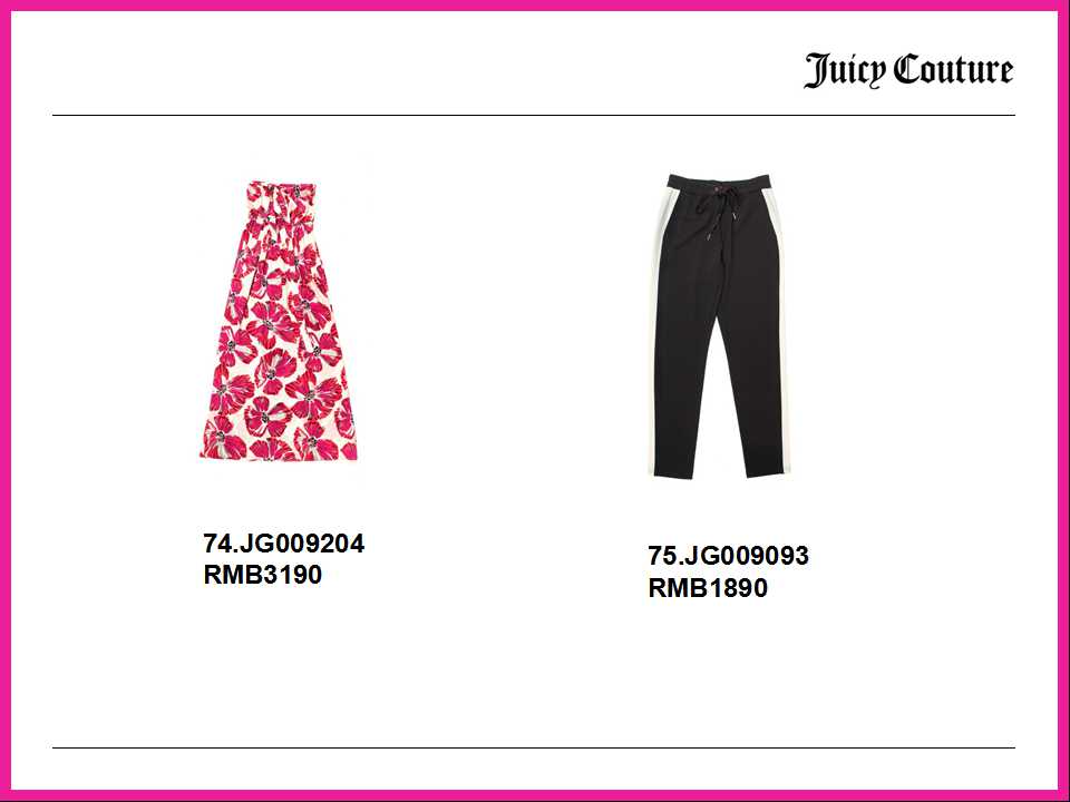 Juicy Couture 2014 ŮװϵƷ¼ͼƬ