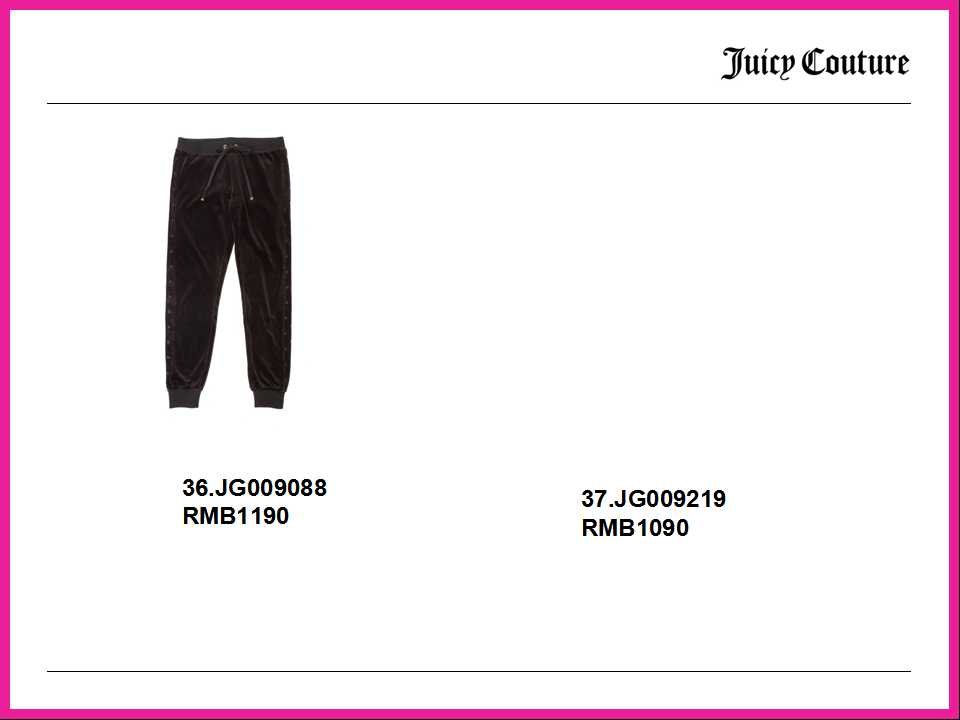 Juicy Couture 2014 ŮװϵƷ¼ͼƬ