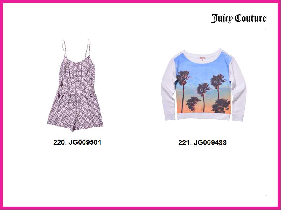 Juicy Couture 2014 ŮװϵƷ¼ͼƬ